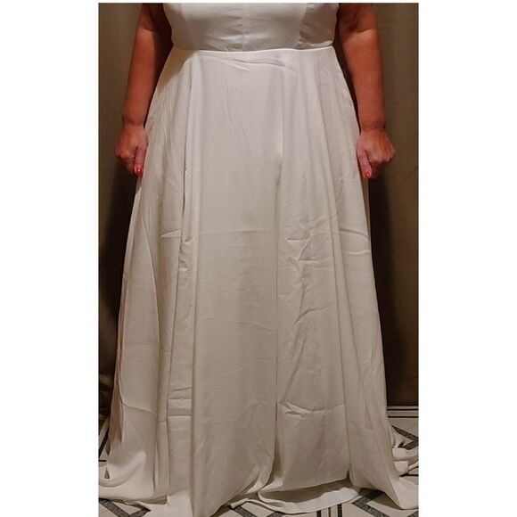 NWT 16W Torrid Sweetheart Jacquard Gown Wedding - Picture 6 of 13